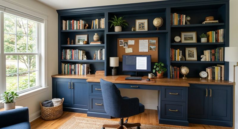 Built In Desk Installation in Charlotte, NC