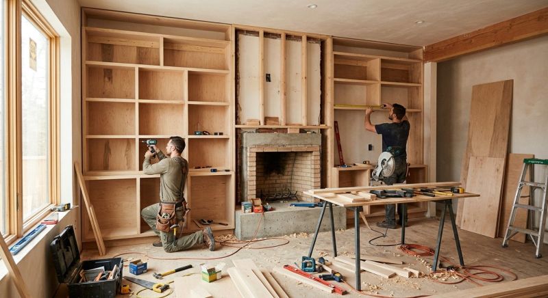 Built In Furniture Construction in Frederick, MD