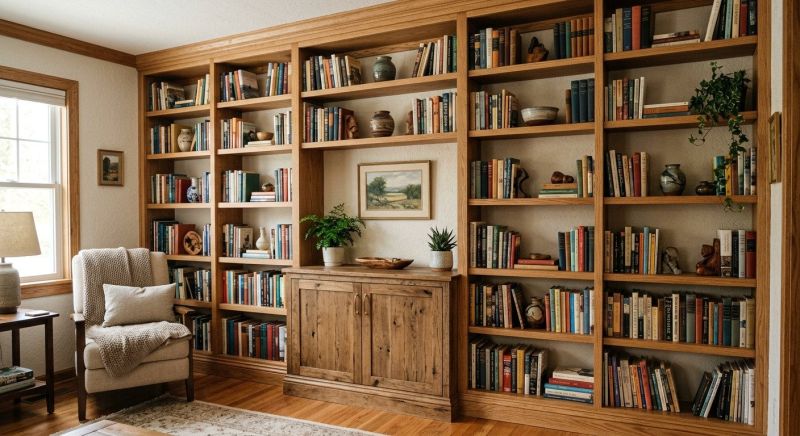 Bookcase Installation in Woodbridge, VA