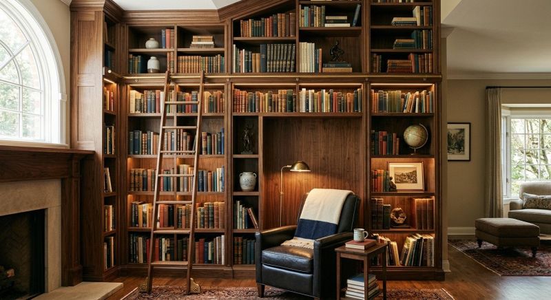 Bookshelves Installation in Alexandria, VA