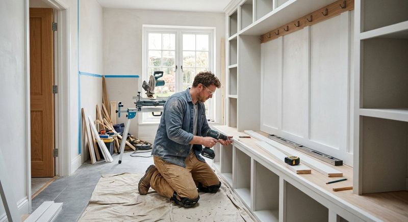 Built In Storage Installation in Frederick, MD