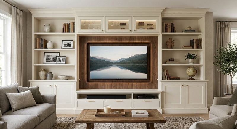 Built In Tv Cabinetry in Annapolis, MD