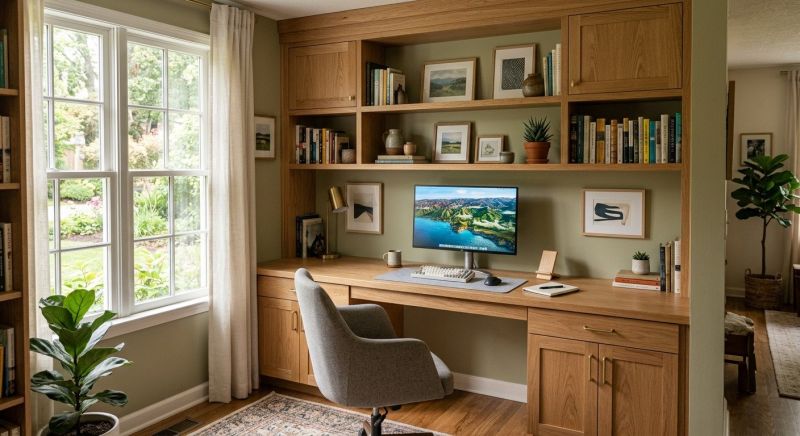Custom Desk Installation in Annapolis, MD