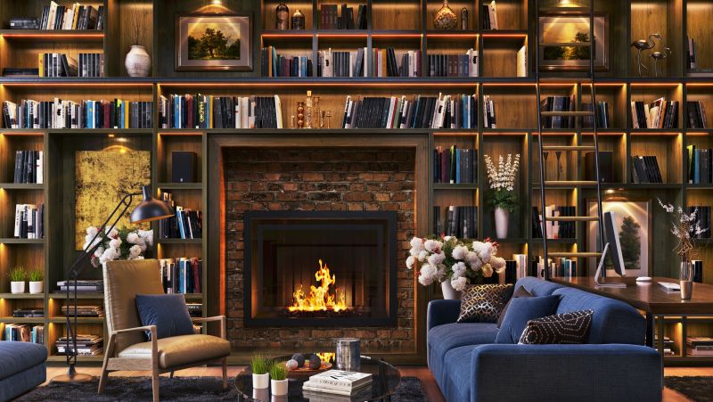 Fireplace Shelves Installation in Winston Salem, NC
